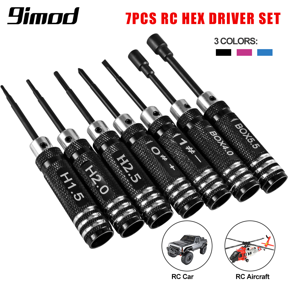 Fpv Drone Tool Kit - 9IMOD RC Hex Driver ชุดไขควงโลหะเครื่องมือ Hex