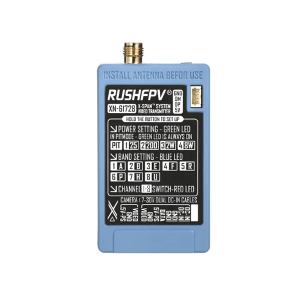 RUSHFPV 6.1‑7.2G 8W X61728 VTX - Fpv Drone Antenna บทวิจารณ์และราคา