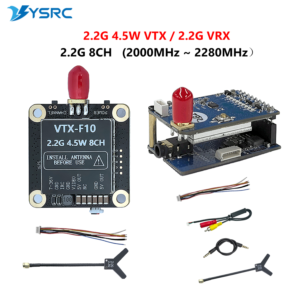 2.0-2.2G 4.5W VTX 8CH FPV เครื - Fpv Drone Receiver บทวิจารณ์และราคา