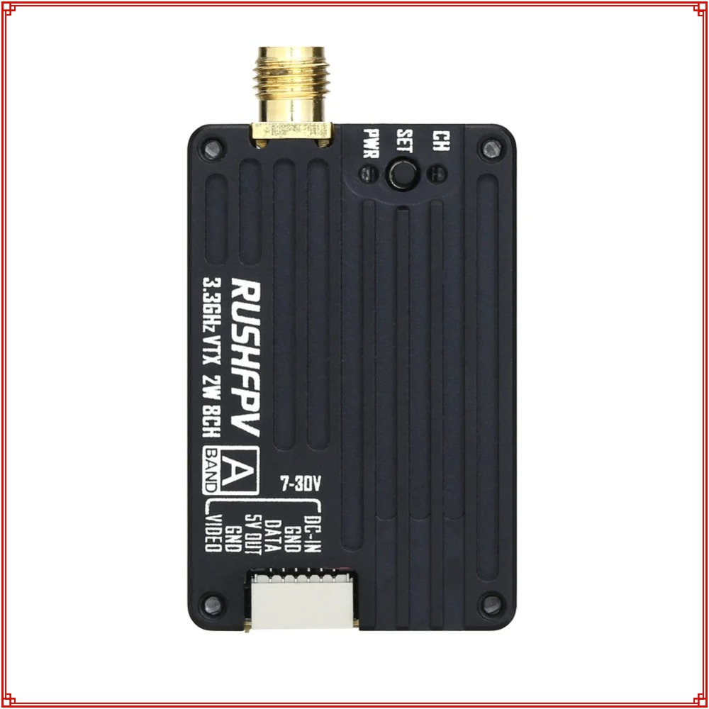 2026 ใหม่ RUSHFPV 3.3G 2W VTX  - Fpv Drone Receiver บทวิจารณ์และราคา