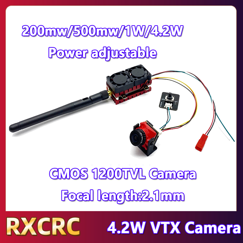RXCRC 5.8G 48CH 4.2W VTX เครื่ - Fpv Drone Camera บทวิจารณ์และราคา