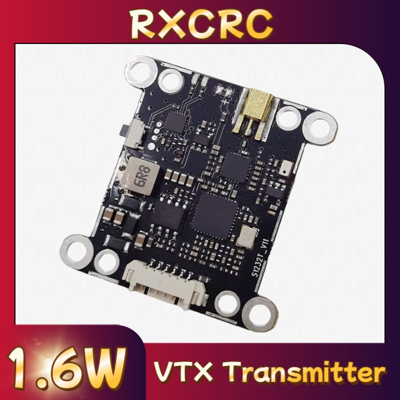 โมดูล RXCRC 5.8G 48CH 1.6W VTX - Fpv Drone Receiver บทวิจารณ์และราคา