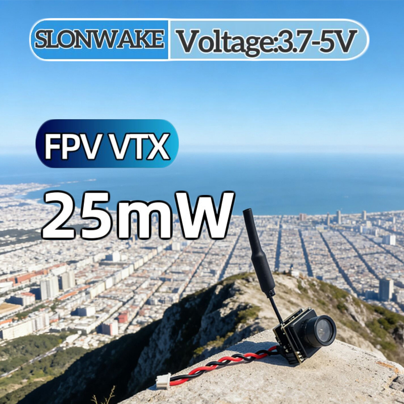 SLONWAKE FPV 25mW เครื่องส่งสั - Fpv Drone Receiver บทวิจารณ์และราคา
