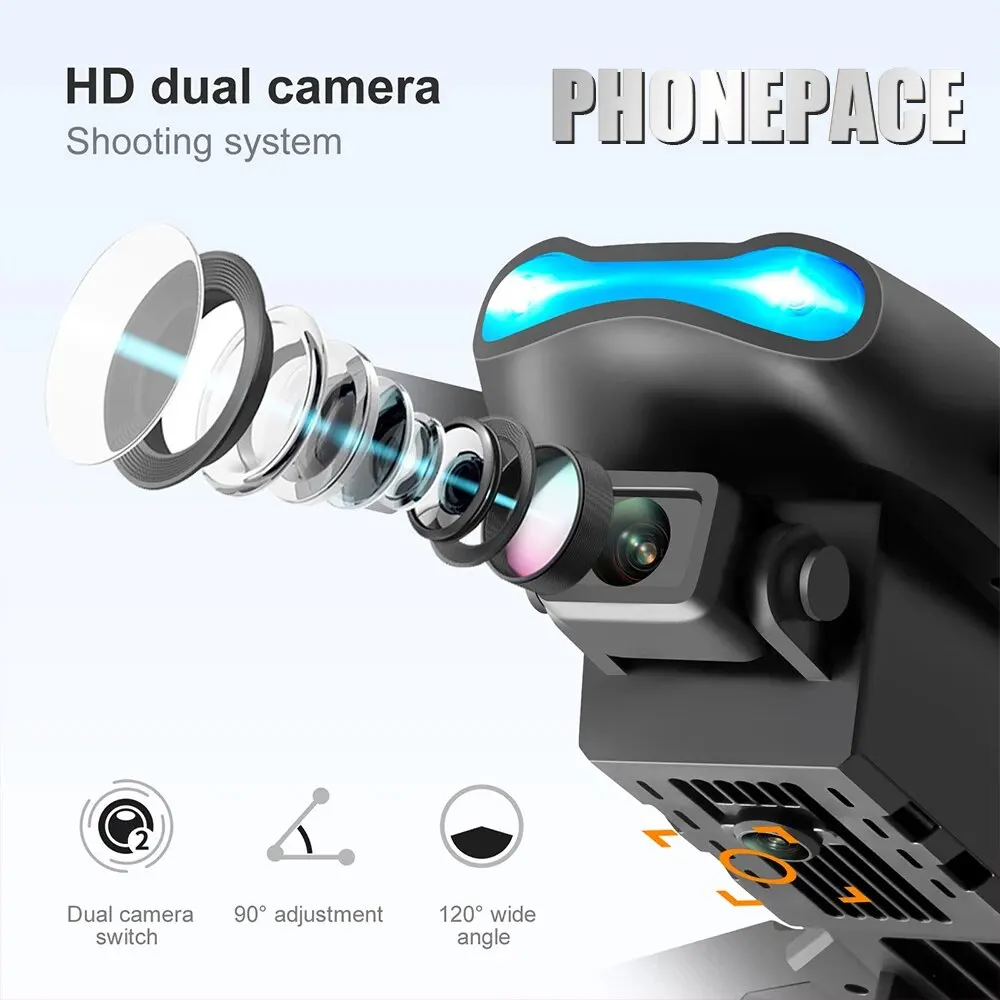 E99 พับ Drone Quadcopter รีโมท - Eachine Drone E58 บทวิจารณ์และราคา