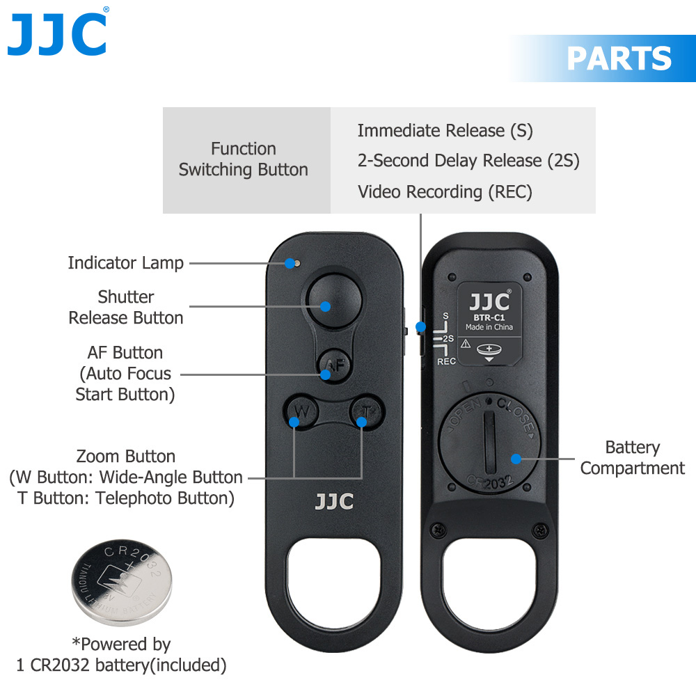 JJC BR-E1 รีโมทคอนโทรลบลูทูธสำ - Canon Camera Eos R50 บทวิจารณ์และราคา