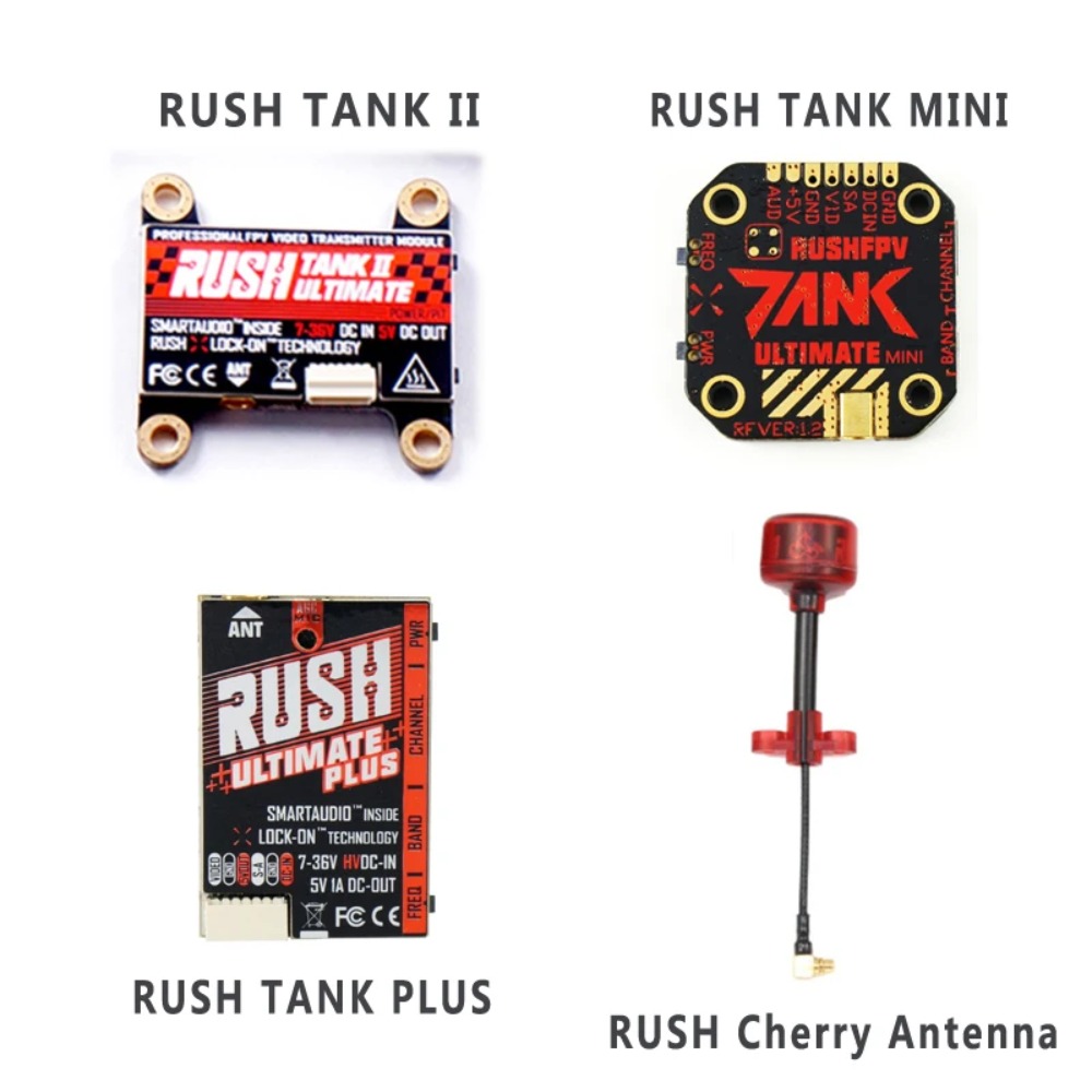 RUSH TANK Ultimate II/Mini/PLU - Fpv Drone Receiver บทวิจารณ์และราคา