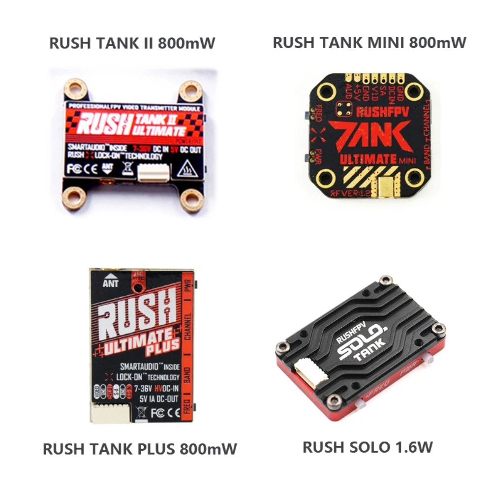 RUSH TANK Ultimate II/Mini/PLU - Fpv Drone Receiver บทวิจารณ์และราคา